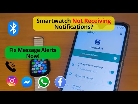 Smartwatch Not Receiving Notifications? Fix Message Alerts Now!
