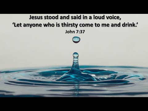 MEC Online Service 18/10/2020 - 'Jesus Gives Living Water' (John 4:1-19)