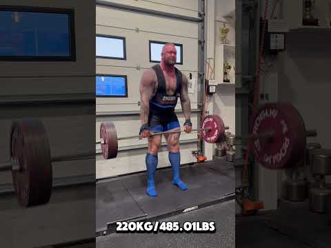 Road to 505kg deadlift!