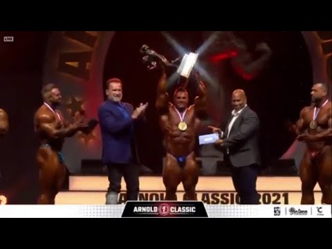 2021 Arnold Classic Winners in all categories-Medal presenting ceremony