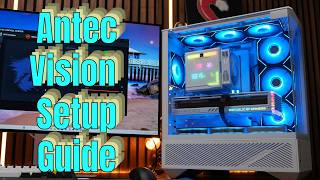 How to setup and wire Antec Vision ARGB fans in your PC