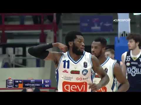 Jordan Parks (40 PTS 15 REBS 3 ASTS 3 STLS 1 BLK) vs Fortitudo Bologna (16 January 2022)
