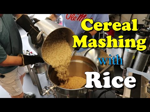 Cereal Mashing: How To Gelatinize Rice for Brewing