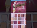 Palette swatches - Rude cosmetics - The Roaring '20s #shots #videoshorts #palette #paletteswatches