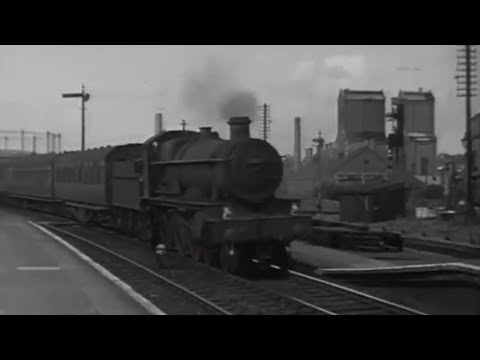 Vintage railway footage - Decades of steam - 1940s