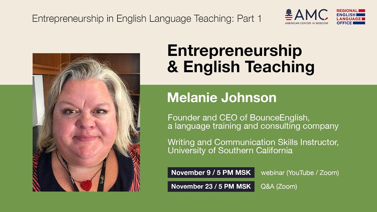 Entrepreneurship and English Teaching: Entrepreneurship in English Language Teaching Series