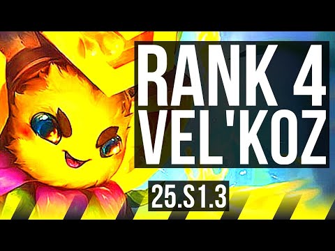 VEL'KOZ & Zoe vs EZREAL & Senna (ADC) | Rank 4 Vel'Koz, 700+ games | KR Challenger | 25.S1.3