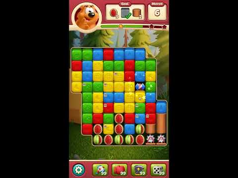 Toon Blast Level 7779 - NO BOOSTERS 🐻🐺🐱 | SKILLGAMING ✔️