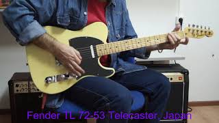 Video thumbnail for Fender TL 72-53 OWB Telecaster, Japan (1997) by P/B Guitars
