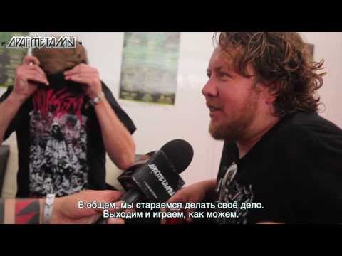 Pig Destroyer interviewed by drugmetal.ru at Hellfest 2013