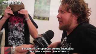 Pig Destroyer interviewed by drugmetal.ru at Hellfest 2013