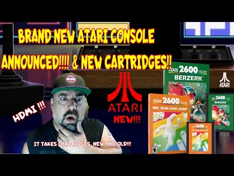 NEW ATARI CONSOLE ANNOUNCED!!!  HDMI Play Carts!!