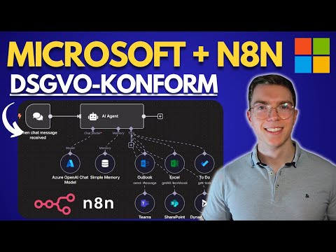 n8n + Microsoft Azure: DSGVO-konforme KI-Automatisierung für Unternehmen