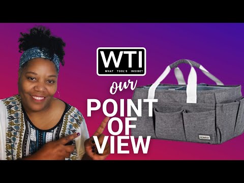 HOMEST Craft Organizer Tote Bags - WTI product video review