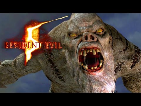 Resident Evil 5 Realistic Graphic Mod Gameplay Deutsch #05 - Ndesu Boss Fight