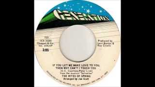 The Rites Of Spring - If You Let Me Make Love To You, Then Why Can't I Touch You