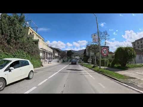 Scenic Drive from Herceg Novi to Risan Sopot Waterfall | Montenegro Road Trip 2025