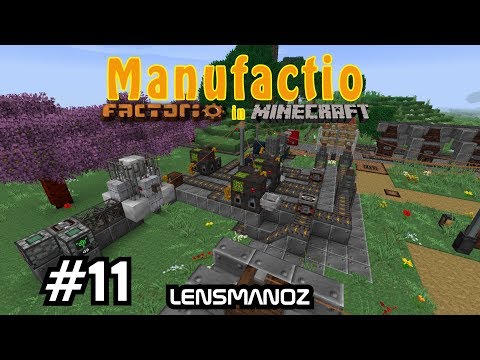 Minecraft Manufactio Ep 11 - Automating Red & Green Science