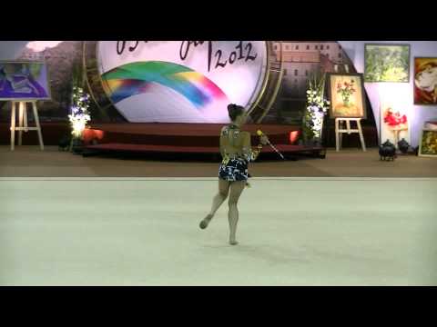 Shulygina Ekaterina (UKR)   clubs     all-around   "Baltic hoop 2012"