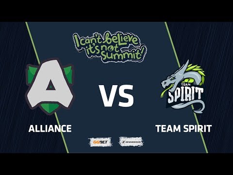 Alliance vs Team Spirit, Game 1, Group Stage, I Can't Believe It's Not Summit