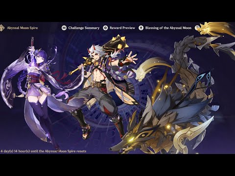 Raiden Hyper Carry & Itto Mono Geo vs 2.5 Spiral Abyss (Golden Wolflord)