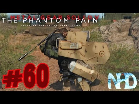 Let's Play Metal Gear Solid 5 The Phantom Pain (pt60) Walker Gears (Quiet comes with)