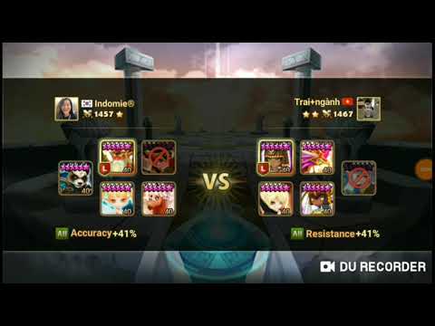 Helena video after i never use her for months, fyi my okeanos 100% acc - Summoners war