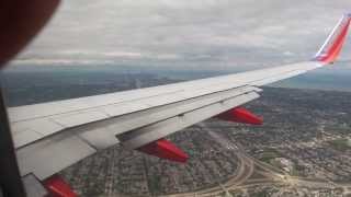 preview picture of video 'Flying Into Chicago Midway'