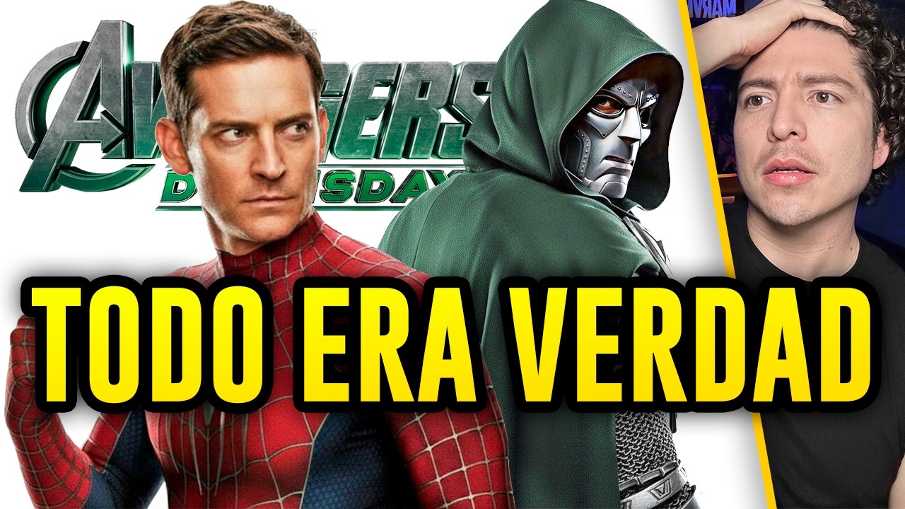ES OFICIAL I La filtración real de Avengers Doomsday FALSA con Tobey Maguire, Shang Chi y Doom...