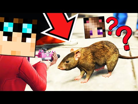 NASCONDINO CON GLI ANIMALI SU GTA5!!