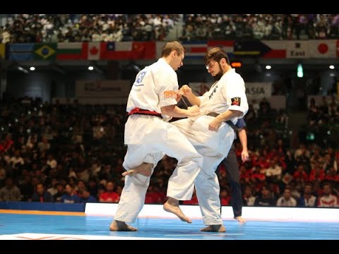 【新極真会】4th Round14 Maksim Smoliakov vs Salahat Hasanov The 12th World Karate Championship