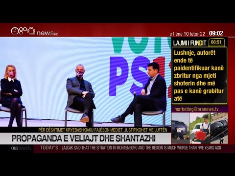 Edicioni informativ - 10 Tetor 2022 - Ora 09:00 - Ora News