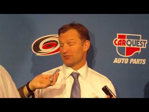 Carolina Hurricanes Kirk Muller after 6-3 win over Senators, 1/25/14