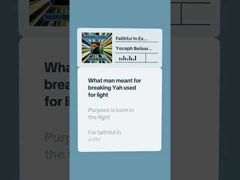 Faithful In Exile - Yoceph Belisarius
