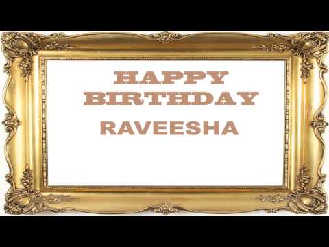 Raveesha   Birthday Postcards & Postales - Happy Birthday