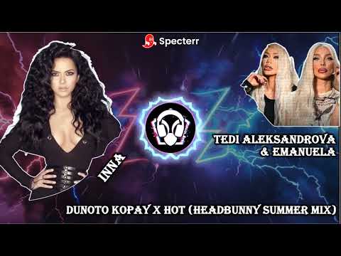 Tedi Aleksandrova & Emanuela vs Inna - Dunoto kopay x Hot (HeadBunny Summer Mix)