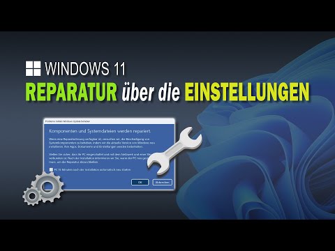 Windows Reparatur über die Einstellungen durchführen [In Place repair]