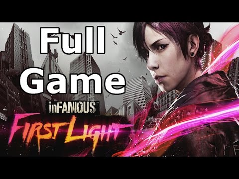 Infamous First Light Walkthrough Part 1 Full Game - Longplay No Commentary (PS4)
