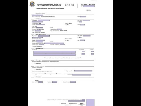 See how to change data on a TRT that has already been paid and issued