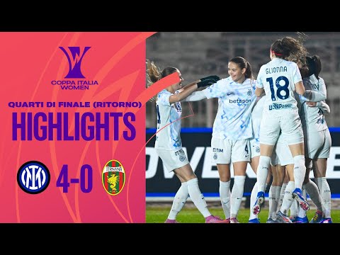 Inter-Ternana W. 4-0 | Poker nerazzurro: Inter in semifinale | Ottavi #CoppaItaliaWomen