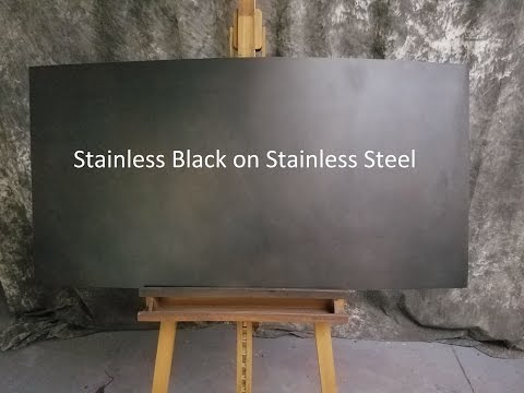 Traditional Stainless Black Patina
