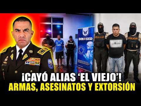 Así Cayó Alias 'El Viejo' de Los Águilas: Dos Armas, Asesinatos y Extorsión en Guayas