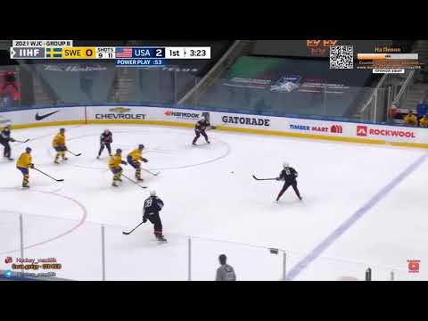 2021 World Junior - new PP one-timer play