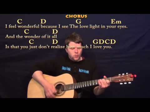 Wonderful Tonight - Easy Strum Guitar Cover Lesson in G with Lyrics
