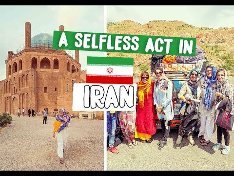 A SELFLESS ACT AND A BIG BLUE DOME IRAN - MONGOL RALLY 2018