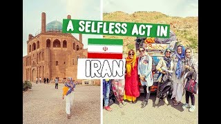 A SELFLESS ACT AND A BIG BLUE DOME IRAN - MONGOL RALLY 2018