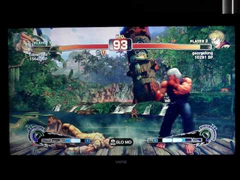 SSF4: GamerBee (Adon) vs georgelung (Ken) - Japanese XBL Ranked
