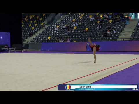 Șpan Ema CSS2 BAIA MARE WA 🏆 #CampNational de JunIV la #GimRitmica2024