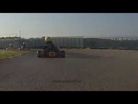 Header duel in karting