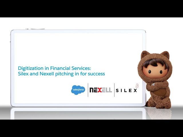 Digitization in Financial Services: Silex and Nexell pitching in for success